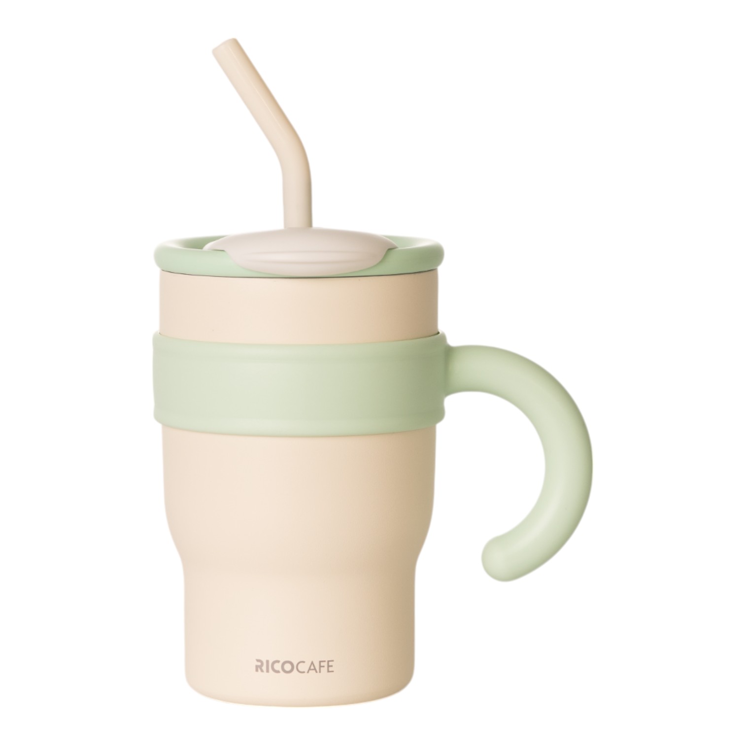 700ml Straw Mug with Handle – Reusable Large Capacity Insulated Tumbler for Cold & Hot Drinks