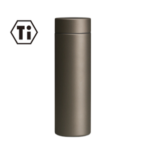 500ml Titanium Vacuum Insulated Bottle with Tea Infuser