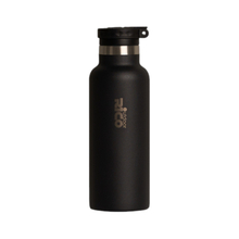 Outdoor 600ml Insulated Sports Water Bottle with Flip Straw Lid