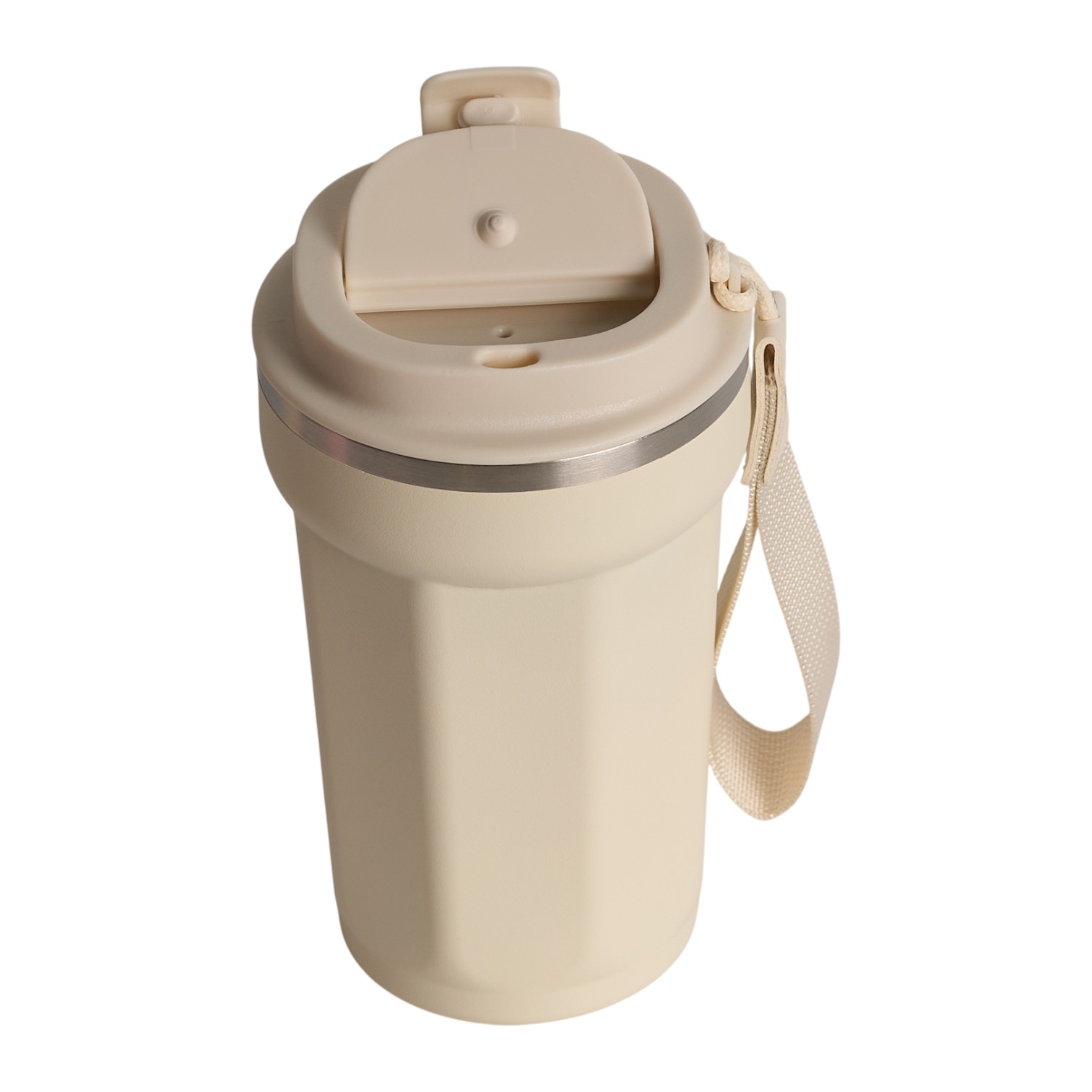 380ml Flip-Top Insulated Coffee Mug