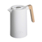 3 Layers Wooden Handle Stainless Steel Insulated Smart Press Coffee Pot