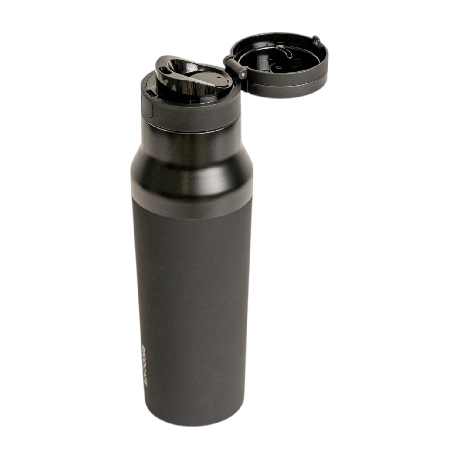 750ml Leak-Proof Stainless Steel Travel Mug with One-Touch Lid and Handle Ring
