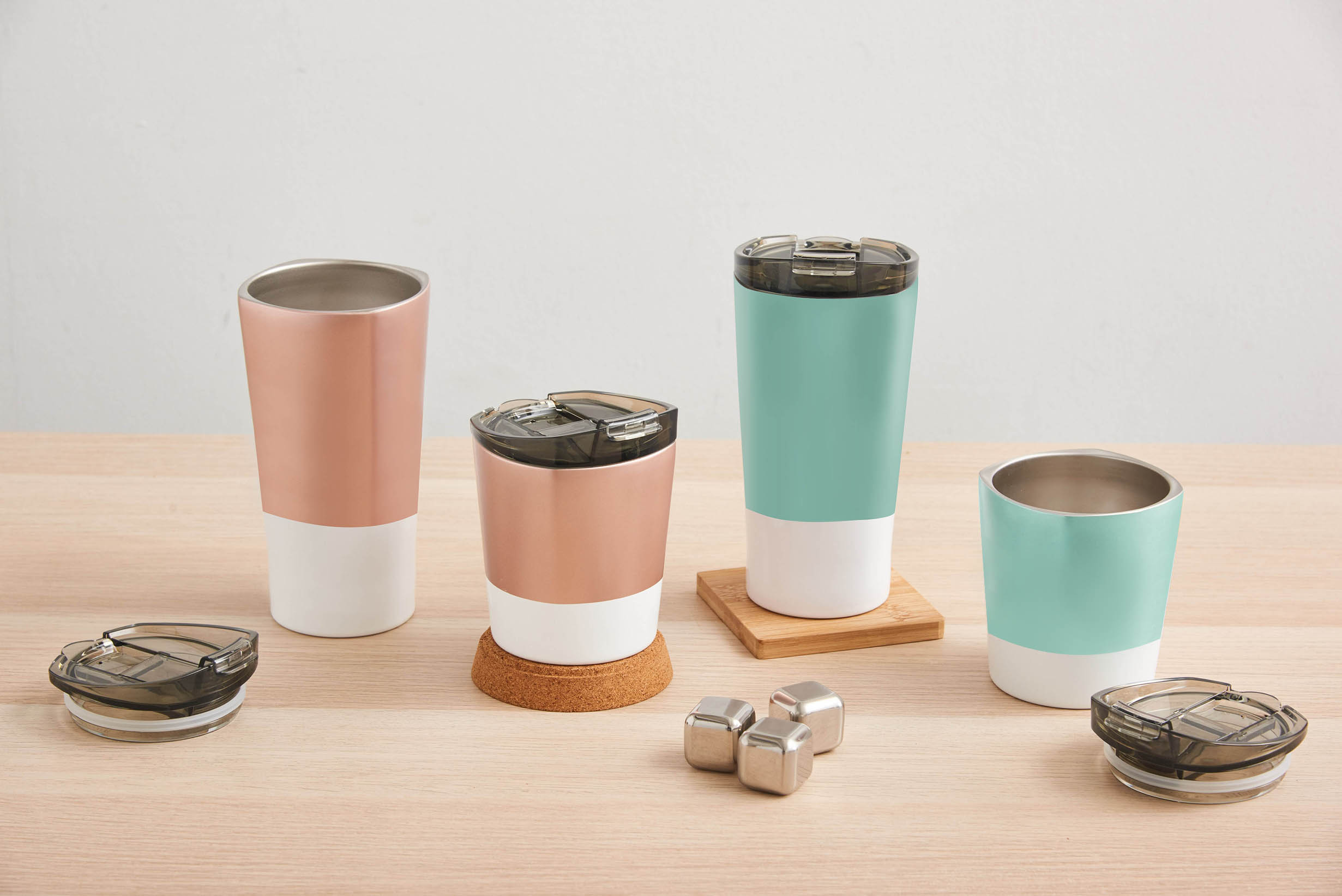 double wall thermal mug