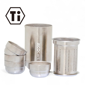Ultralight Titanium Tea Set for Outdoor Adventures