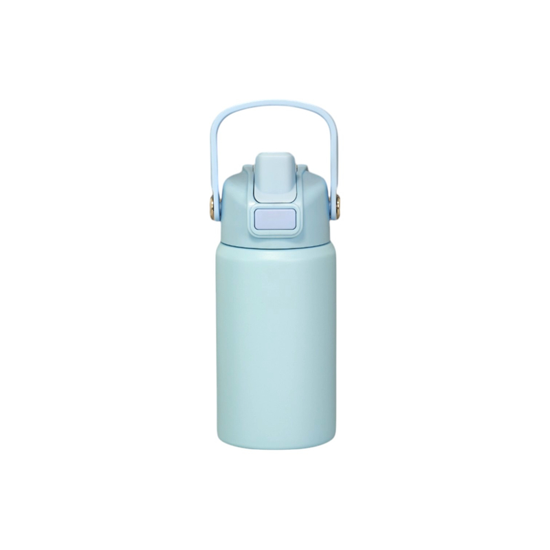 420ml Smart Open Stainless Vacuum Bottle With Handle