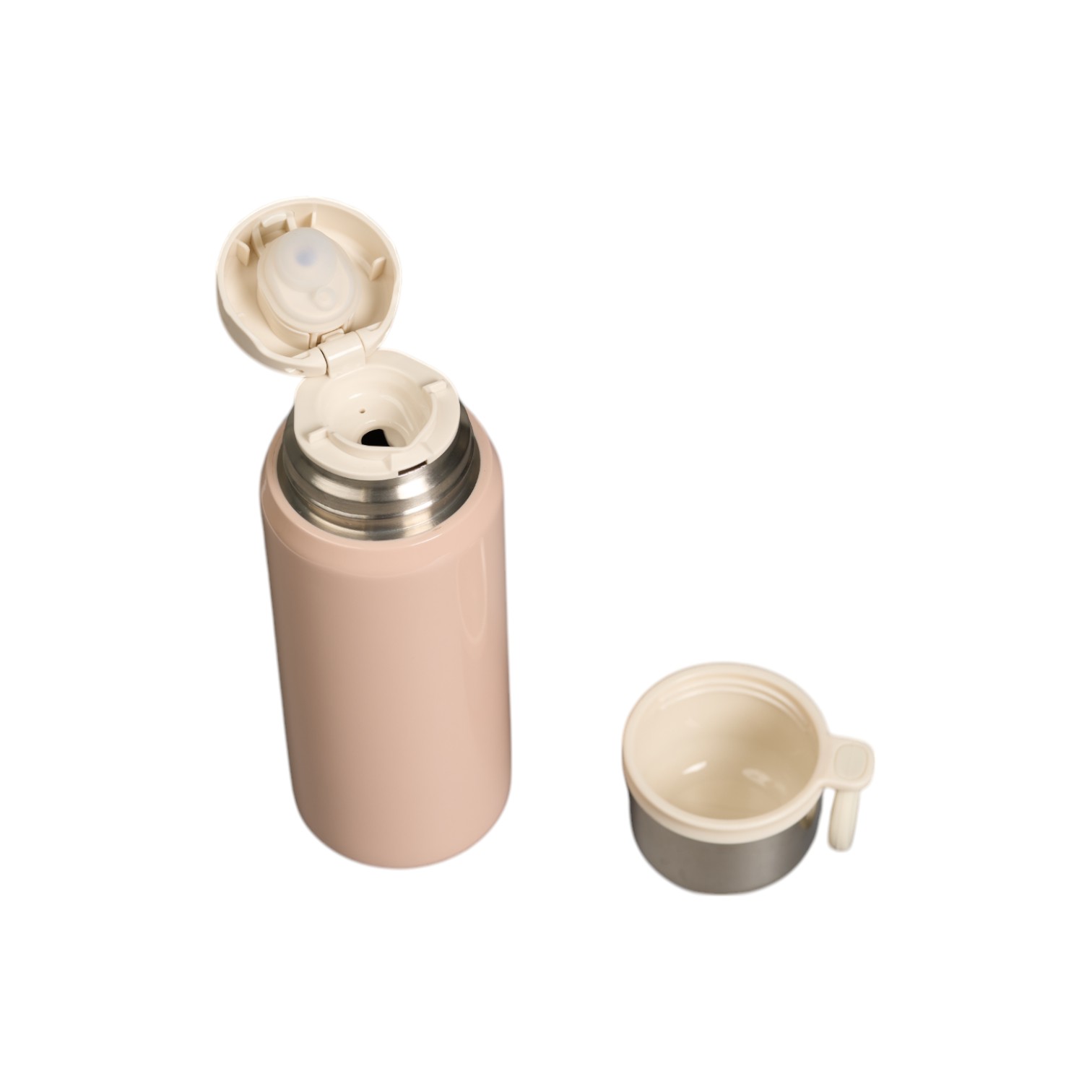 500ml Cute SS Vacuum Flask With One Touch Open Lid