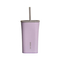360ml Square Stainless Steel Insulated Tumbler with Straw