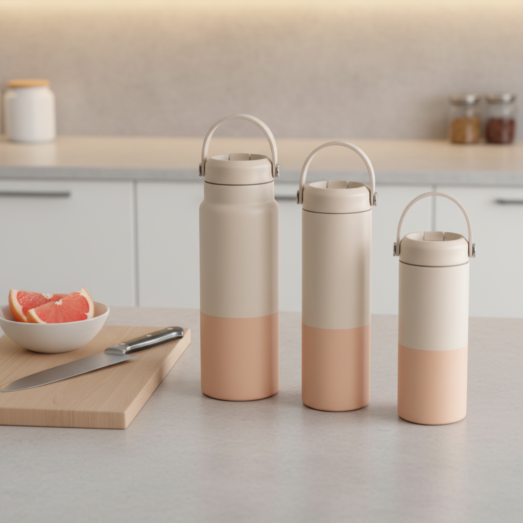 travel tumbler with straw