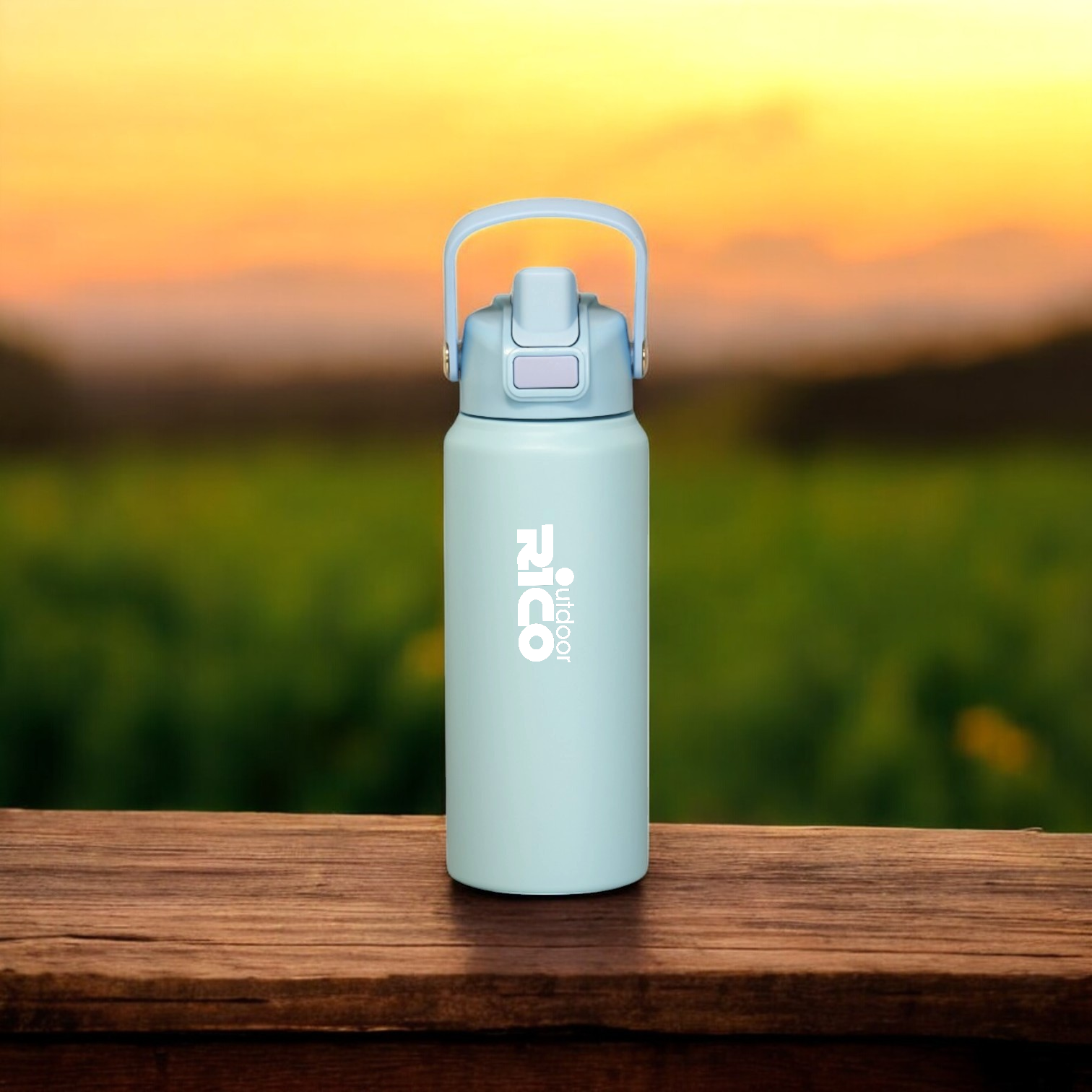 720ml Smart Open Stainless Vacuum Bottle With Handle