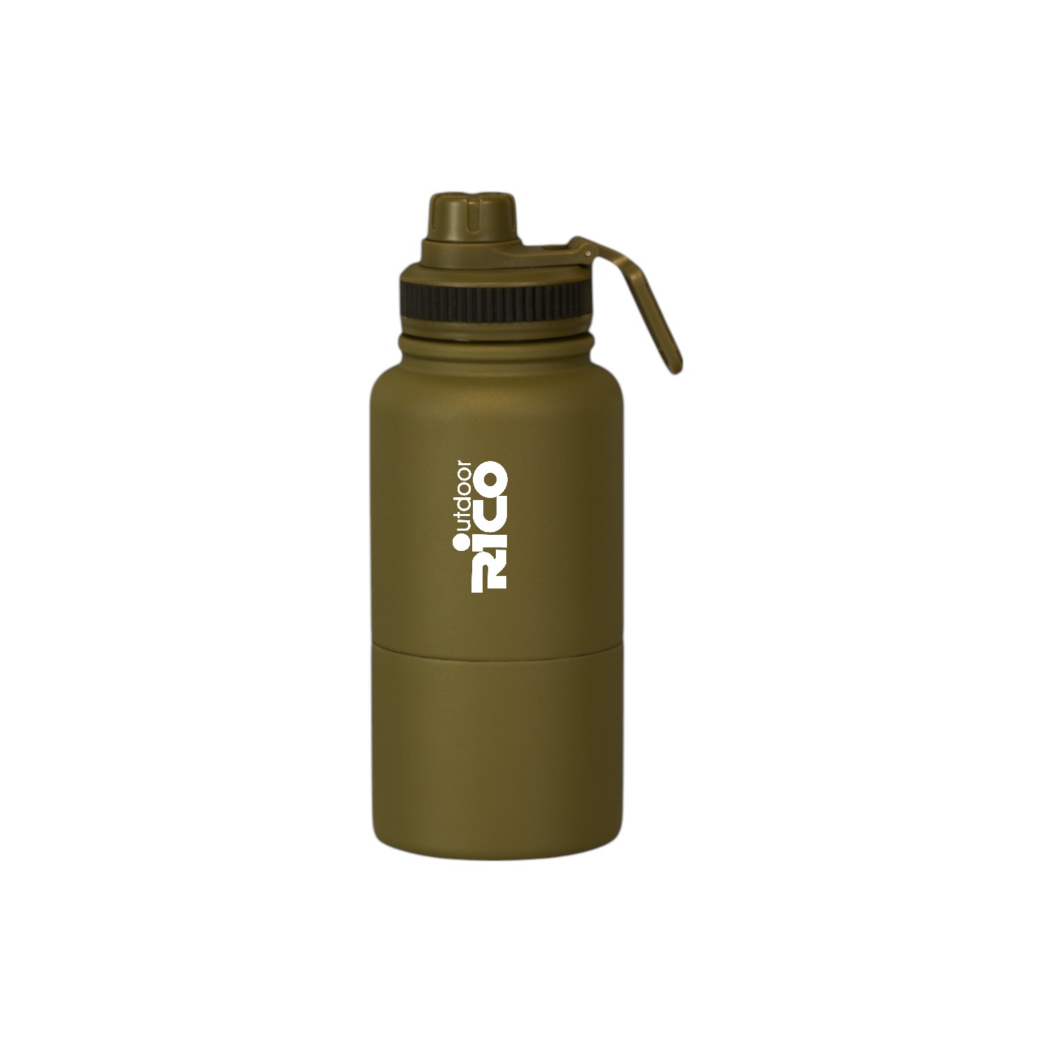 500ml Stainless Steel Thermal Sports Bottle With a Storage Compartment