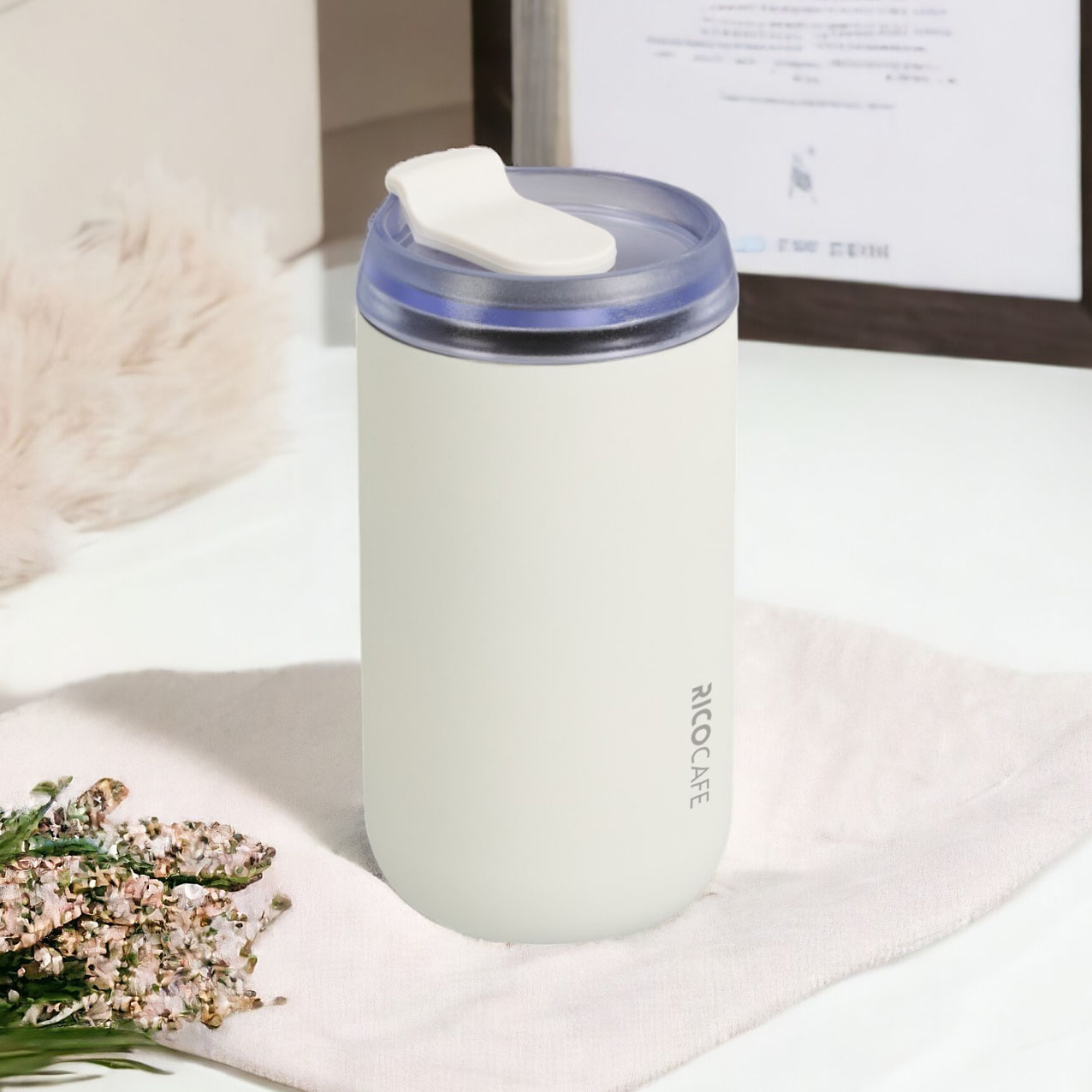 The 400ml Stainless Steel Coffee Mug – PEBBLE CUP