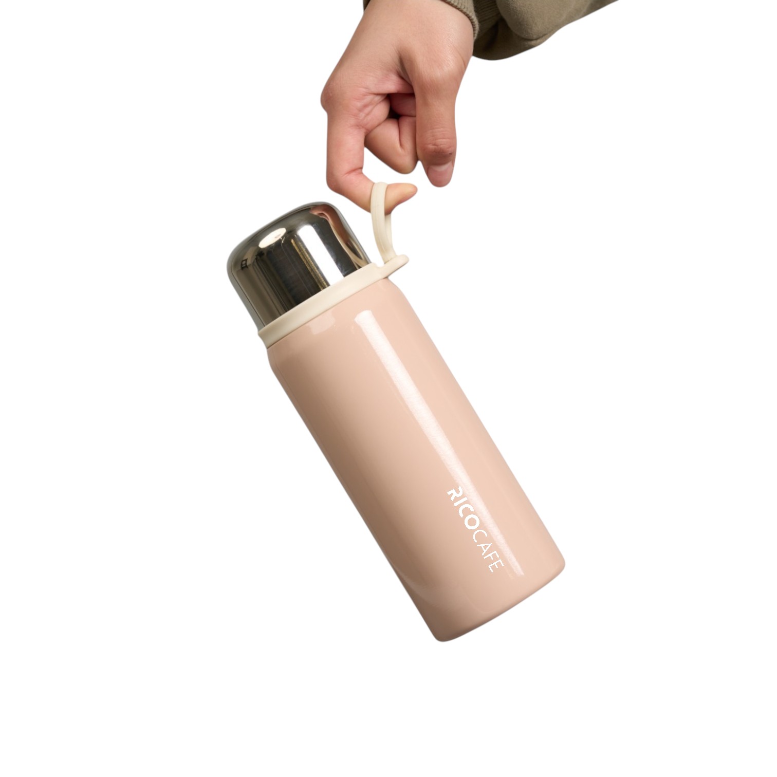 500ml Cute SS Vacuum Flask With One Touch Open Lid