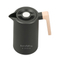 3 Layers Wooden Handle Stainless Steel Insulated Smart Press Coffee Pot