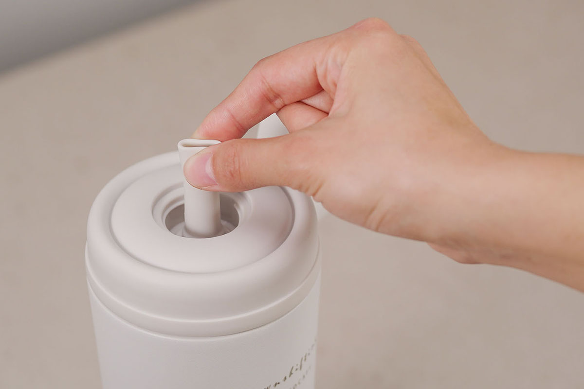 silicone top straw