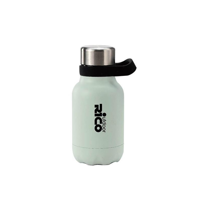 380ml Silicone Carry Stainless Steel Vacuum Bottle
