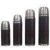 Leather Stainless Steel Vacuum Flask